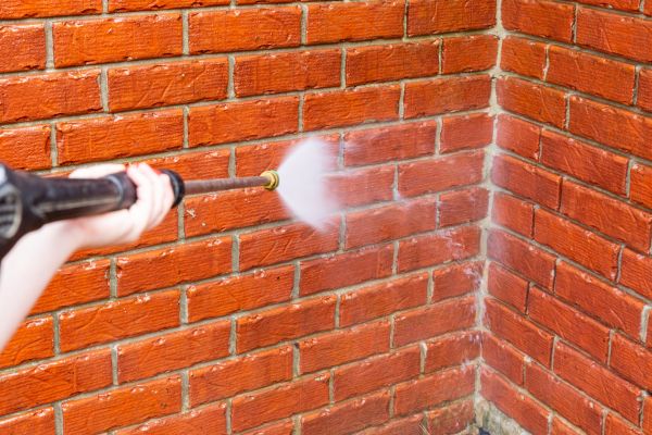 Brick Pressure Cleaning in Merced