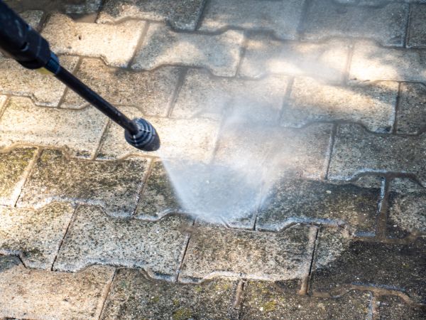 Paver Pressure Washing in Merced