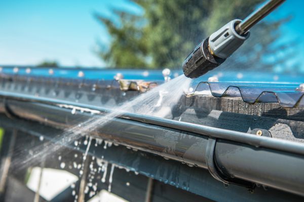 Gutter Jet Washing in Merced