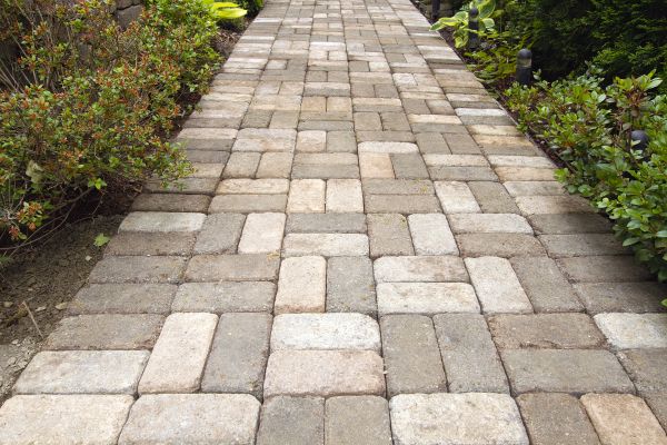 Paver Walkway Cleaning in Merced