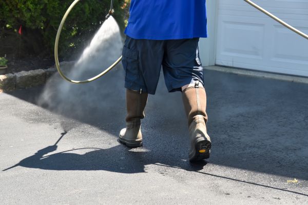 Asphalt Powerwashing in Merced